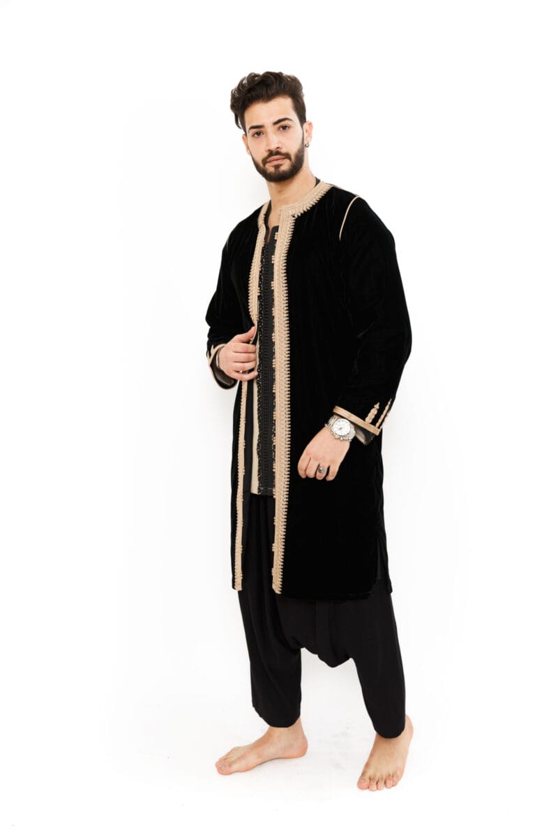 Ensemble Djellaba + Pantacourt 